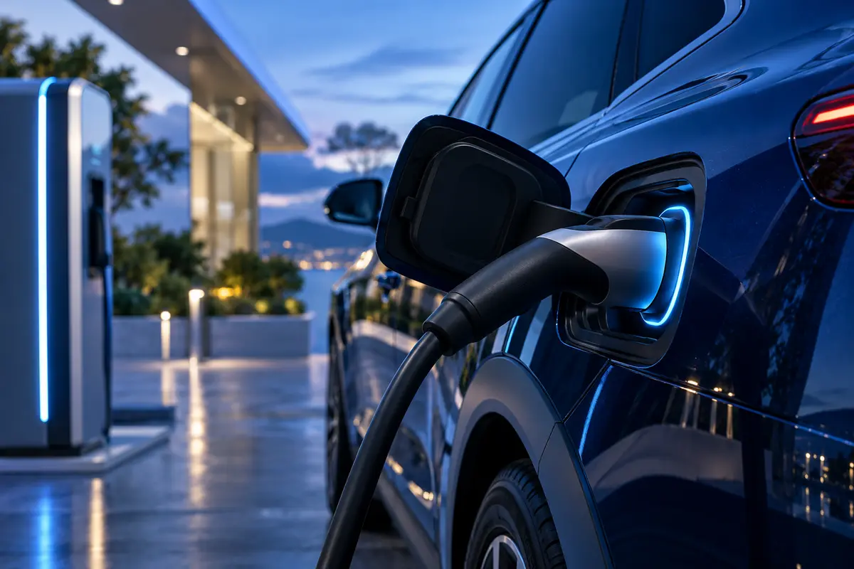TOGG T10X için elektrikli araç şarj ekipmanı