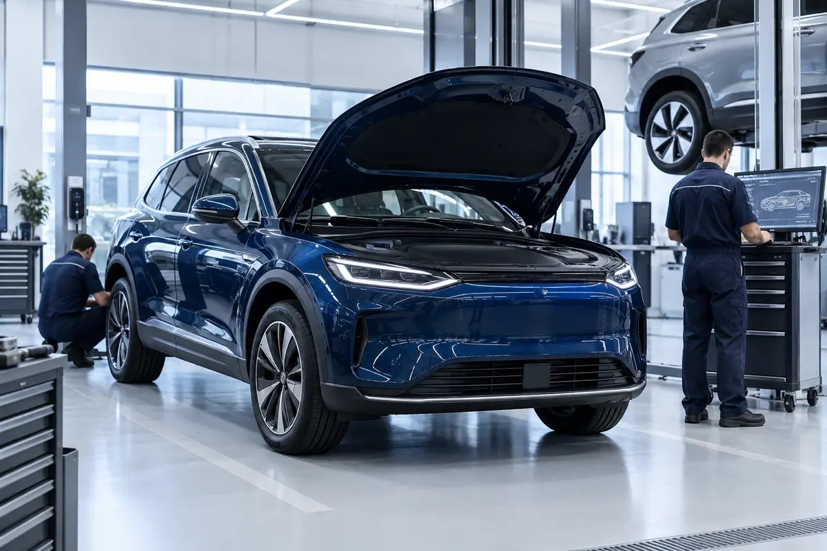 TOGG T10X elektrikli otomobil yetkili servis